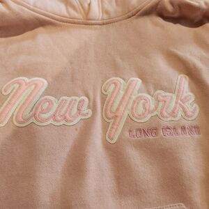 MV Sport Pink New York Long Island Hoodie